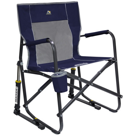 Campingstuhl GCI Freestyle Rocker blau/grau Indigo Blue
