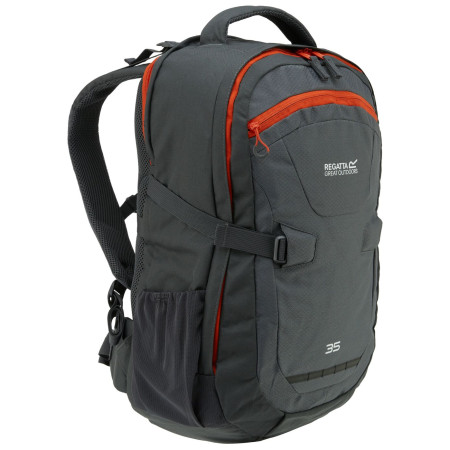 Rucksack Regatta Paladen 35L V2 grau/rot Ebony Grey