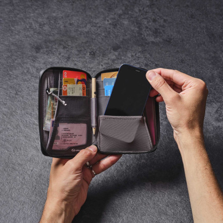 Hülle für Dokumente LifeVenture Rfid Mini Travel Wallet