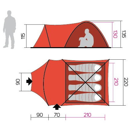 Wanderzelt Hannah Arrant 4