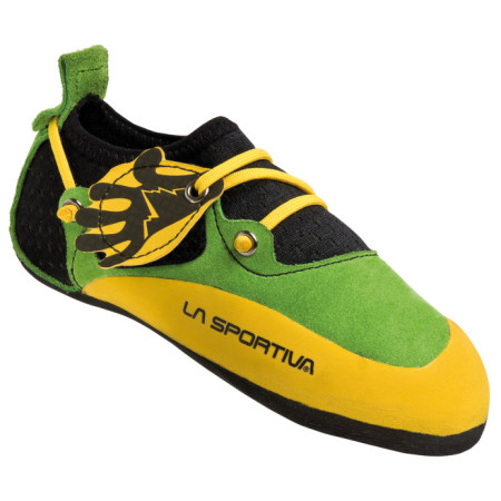 Kinder-Kletterschuhe La Sportiva Stickit gelb/grün Lime/Yellow
