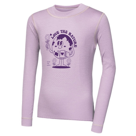 Kinder-Funktionsshirt Sensor Merino DF Planet Mystic Violet hellrosa Mystic Violet