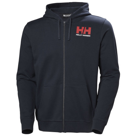 Herren-Sweatshirt Helly Hansen HH Logo Fz Hoodie dunkelblau 597 Navy