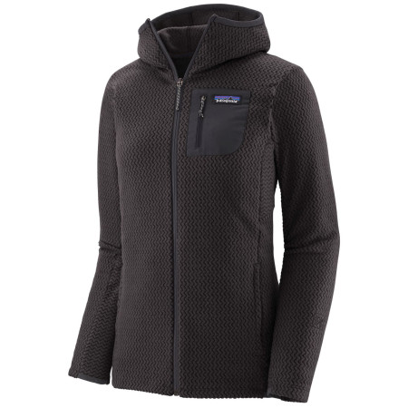 Damen Funktions-Sweatshirt Patagonia R1 Air Full Zip Hoody schwarz Black