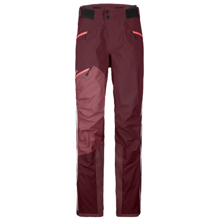 Damenhose Ortovox W's Westalpen 3L Pants rot winetasting