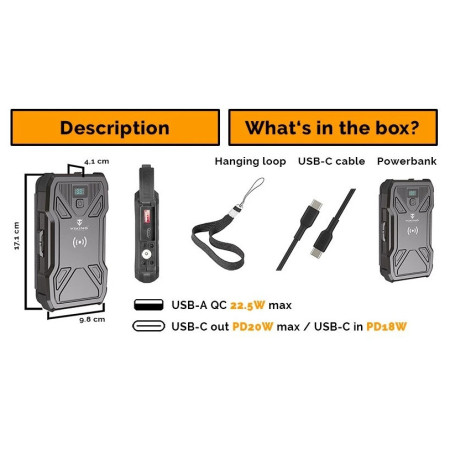 Solar-Powerbank Viking Technology Tyr II
