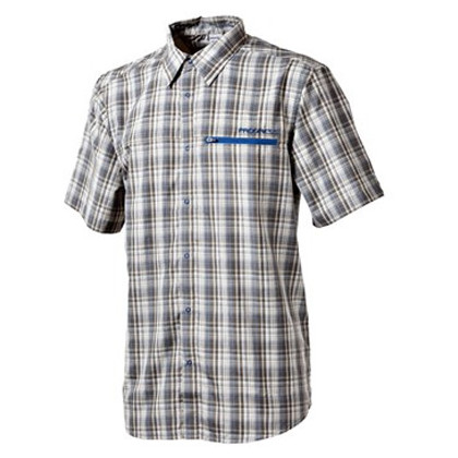 Hemd Progress Attila 24 CT grau/weiß BlueGreenCube