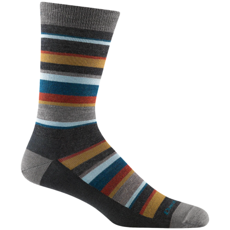 Herrensocken Darn Tough Druid Crew Lightweight mix2 charcoal