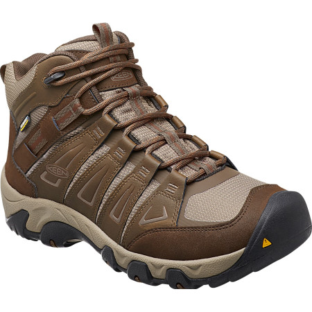 Herrenschuhe Keen Oakridge Mid WP braun