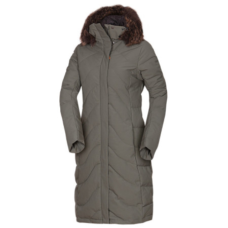 Damen-Wintermantel Northfinder Robin dunkelgrün 300darkgreen