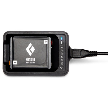 Aufladbare Batterie mit Ladegerät Black Diamond Bd 1800 Battery & Charger schwarz