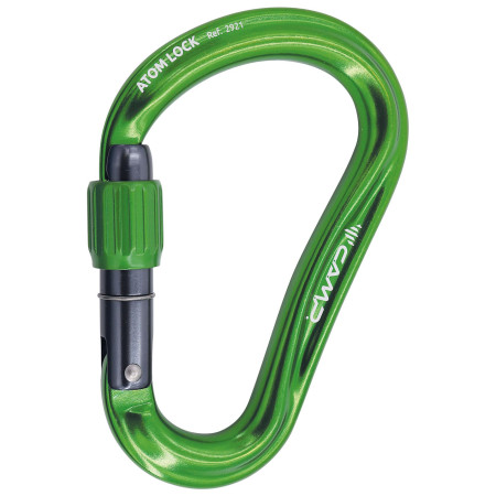 Karabiner Camp Atom lock grün Green