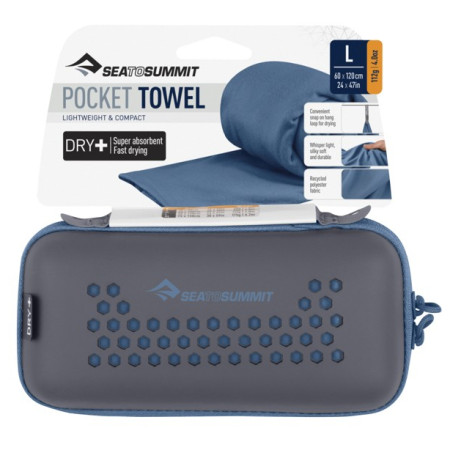 Handtuch Sea to Summit Pocket Towel L