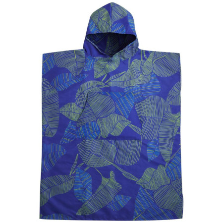 Poncho PackTowl Changing Poncho blau Botanical