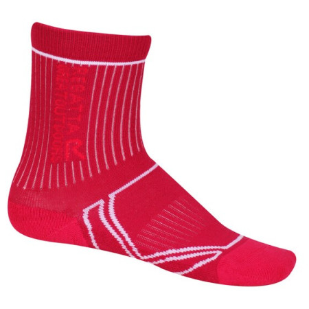 Kindersocken Regatta 2 Season TrekTrail rosa Chrypink/Whi