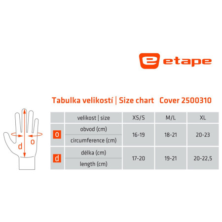 Handschuhe Etape Cover