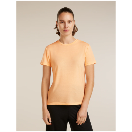 Damen-Funktionsshirt Icebreaker W Mer Core SS Tee orange SUNSTONE