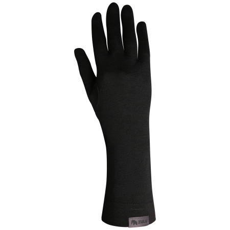 Handschuhe Zulu Merino 160 Long schwarz Black
