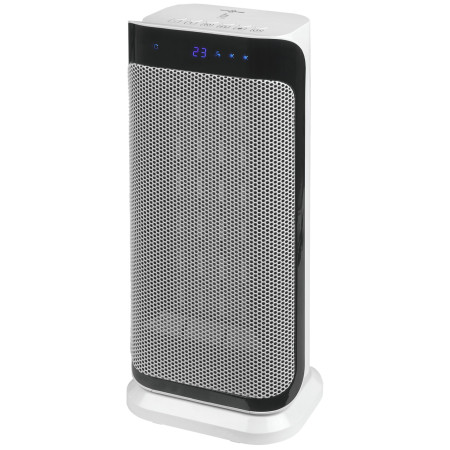 Keramikofen Bo-Camp Ceramic heater oscill. Tower weiß White