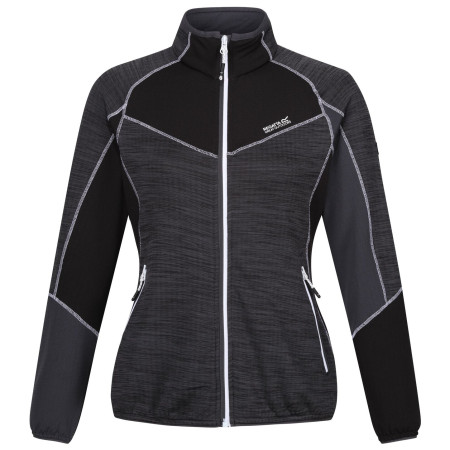 Damen-Sweatshirt Regatta Wmn Hepley F Zip II grau/schwarz Seal Grey/Black