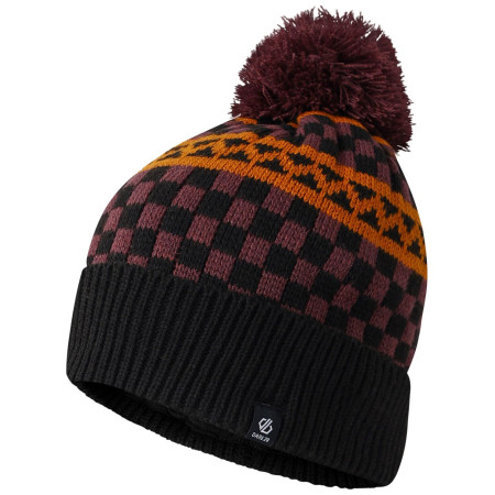 Mütze Dare 2b Pom beanie orange/weinfarbe Fig