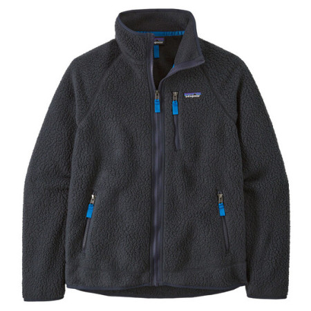 Herren-Sweatshirt Patagonia M's Retro Pile Jkt dunkelblau Pitch Blue w/Endless Blue