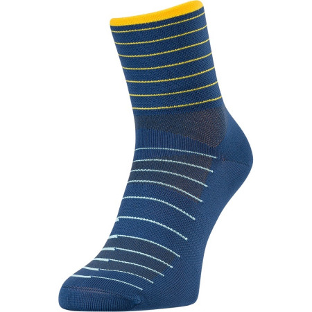 Fahrradsocken Silvini Bevera UA1659 blau/gelb NavyYellow