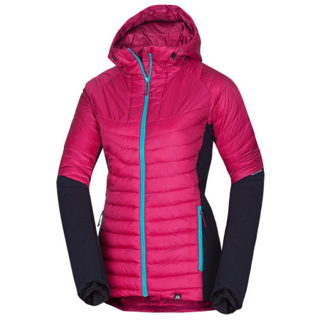 Damen-Winterjacke Northfinder Phyllis rot/schwarz 577cherryblack