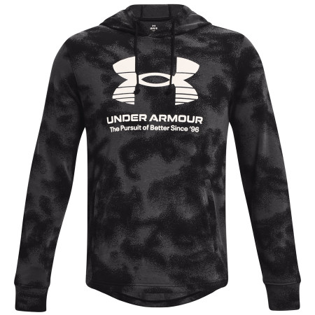 Herren-Sweatshirt Under Armour Rival Terry Novelty HD schwarz Black / Jet Gray / Onyx White
