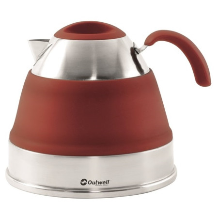 Kanne Outwell Collaps Kettle 2,5L weinfarbe Terracotta