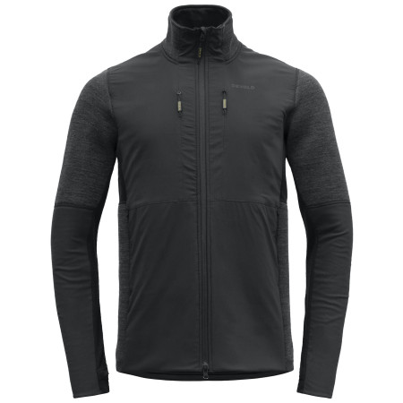 Herren Funktions-Sweatshirt Devold Tinden Hybrid Merino Jkt schwarz Anthracite