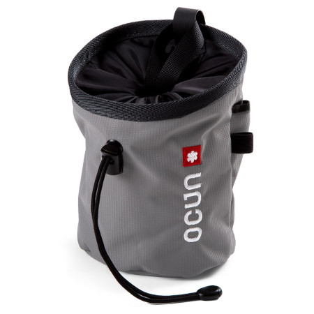 Kreidebeutel Ocún PUSH + Belt grau GreySilTw