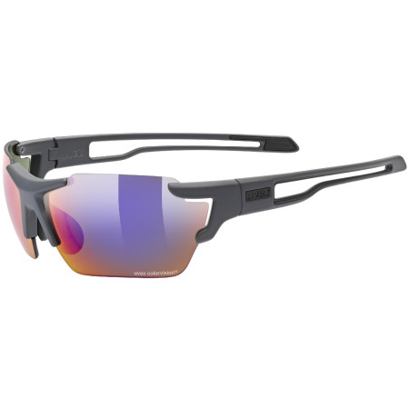 Sonnenbrille Uvex Sportstyle 803 Cv Small grau Dark Grey Mat (5599)