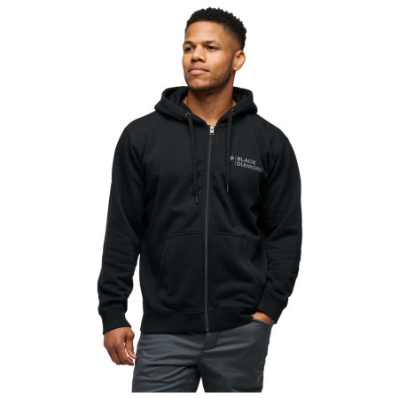 Herren-Sweatshirt Black Diamond M Mini Stacked Fz Hoody