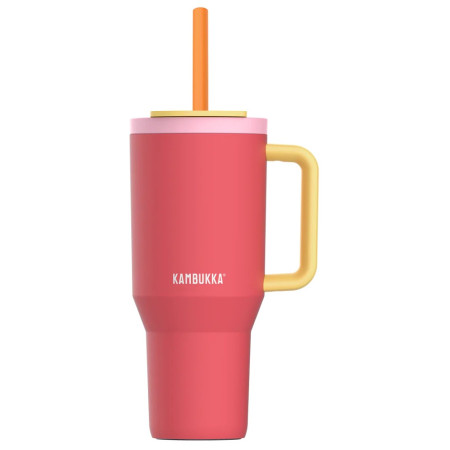 Thermotasse Kambukka Rio Tumbler 950 ml rot Pink Papaya