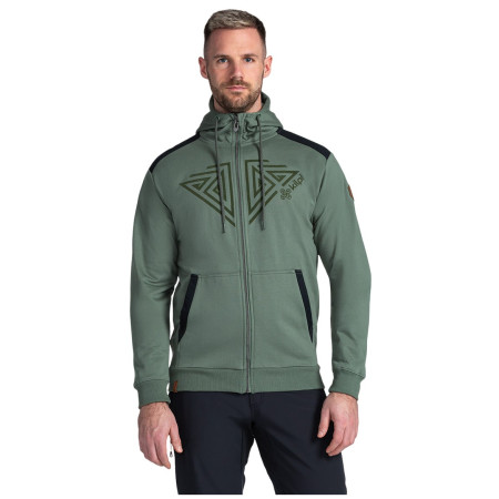 Herren-Sweatshirt Kilpi Adelan dunkelgrün dark green