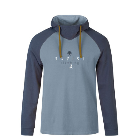 Herren-Sweatshirt Rafiki Traverse blau/gelb stormy weather/ink