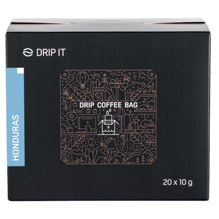 Kaffee Drip it Honduras Las Capucas 20x10 g hellblau světle modrá