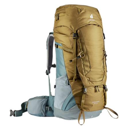 Rucksack Deuter Aircontact 55+10 braun ClayTeal