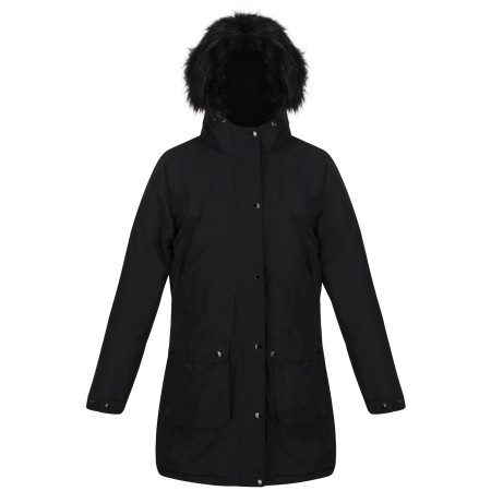 Damen-Wärmejacke Regatta Voltera Parka schwarz Black