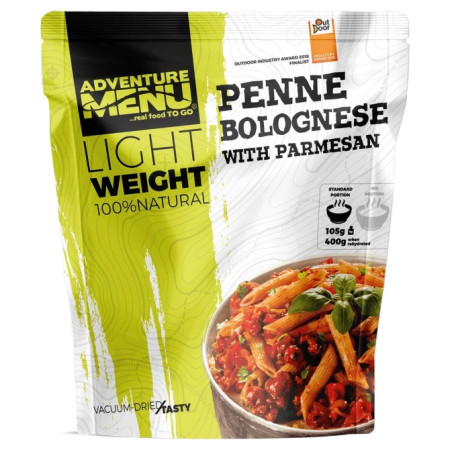 Trekkingnahrung Adventure Menu Penne mit Bolognesesoße 400 g