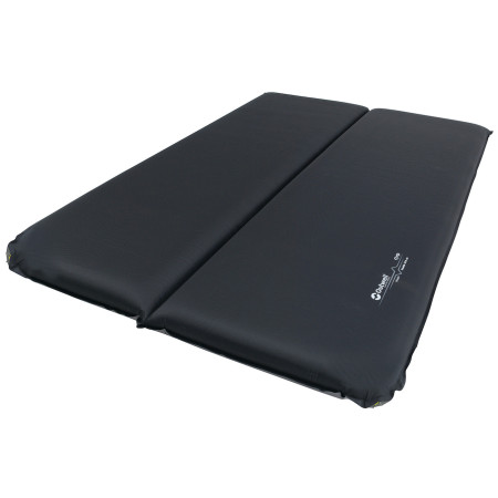 Selbstaufblasende Isomatte Outwell Sleepin Double 10.0 cm schwarz Black
