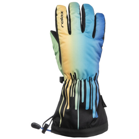 Kinderhandschuhe Relax Puzzy blau/gelb