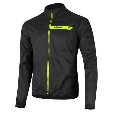 Herren Fahrradjacke Etape Bora 2.0 schwarz/gelb černá/žlutá fluo