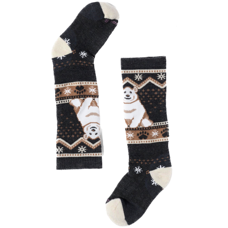 Socken Smartwool Kids' Wintersport Full Cushion Polar Bear grau