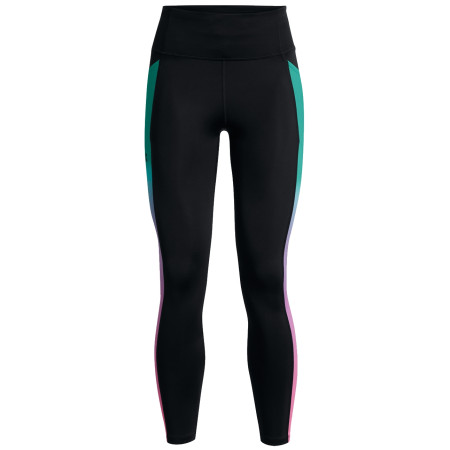 Damen-Leggings Under Armour SpeedPocket Ankle Tight schwarz/blau Black / Neptune / Reflective