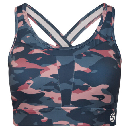 Sport-BH Dare 2b Mantra Bra rosa/blau PwderPnkCamo