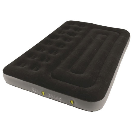 Aufblasbare Matratze Outwell Classic Double Two Chamber schwarz/grau Black & Grey