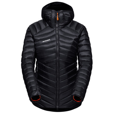 Damen Daunenjacke Mammut Broad Peak IN Hooded Jacket Women 2023 schwarz/rot 5010black