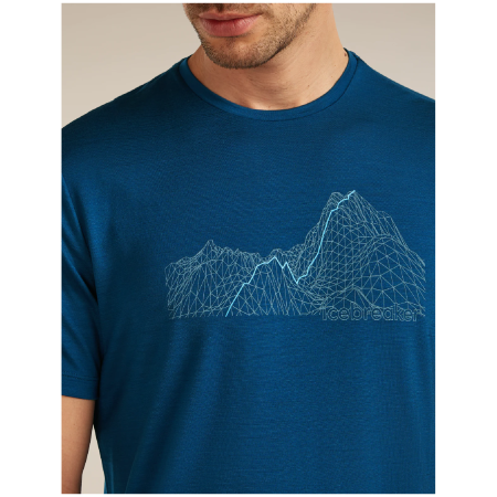 Herren-Funktionsshirt Icebreaker Merino Blend 125 Cool-Lite™ Sphere SS Tee Beta